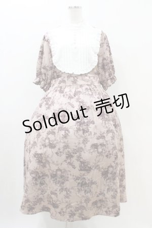 画像: m petit by misako / トワルドジュイワンピース LL ピンク H-25-11-07-1029-LO-OP-NS-ZH