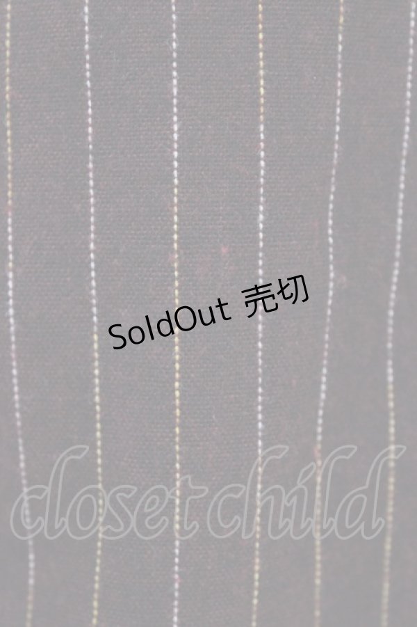 画像3: mayla classic / Laprinp girls' schoolレジメンタルワンピース Free ボルドー H-25-11-07-1030-0-OP-NS-ZH (3)