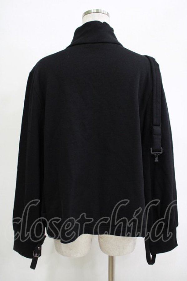 画像3: Princess Chronicles / ラビット黒皇子のアサシンスタイルジャケット M 黒 H-25-11-07-058-PU-TO-KB-ZH (3)