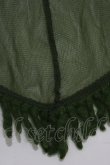 画像4: Jean Paul GAULTIER / 裾フリンジシアーカットソー 40 緑 H-25-11-07-061-GO-TO-KB-ZH (4)
