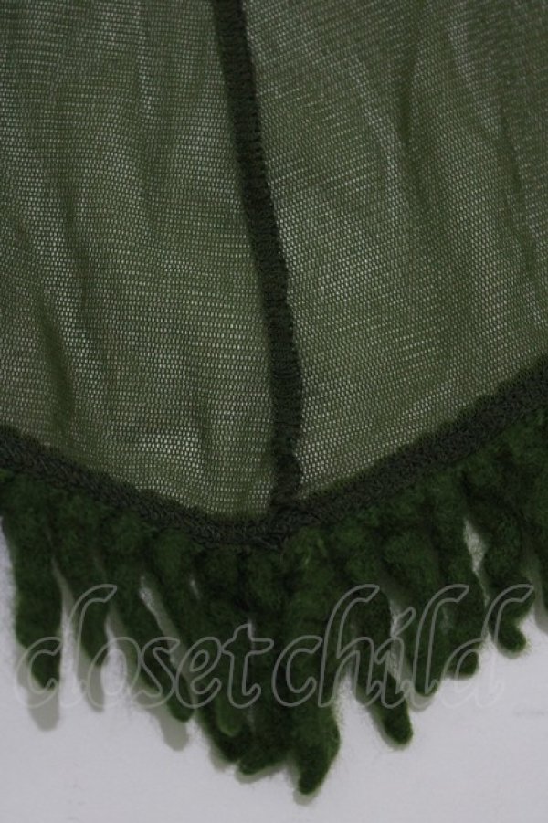 画像4: Jean Paul GAULTIER / 裾フリンジシアーカットソー 40 緑 H-25-11-07-061-GO-TO-KB-ZH (4)