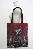画像1: OZZ ANGELO / ワルプルギスの夜トートバッグ  ボルドー H-25-11-07-070-OO-BG-KB-ZH (1)