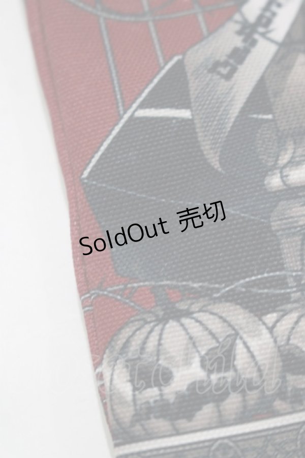 画像4: OZZ ANGELO / ワルプルギスの夜トートバッグ  ボルドー H-25-11-07-070-OO-BG-KB-ZH (4)