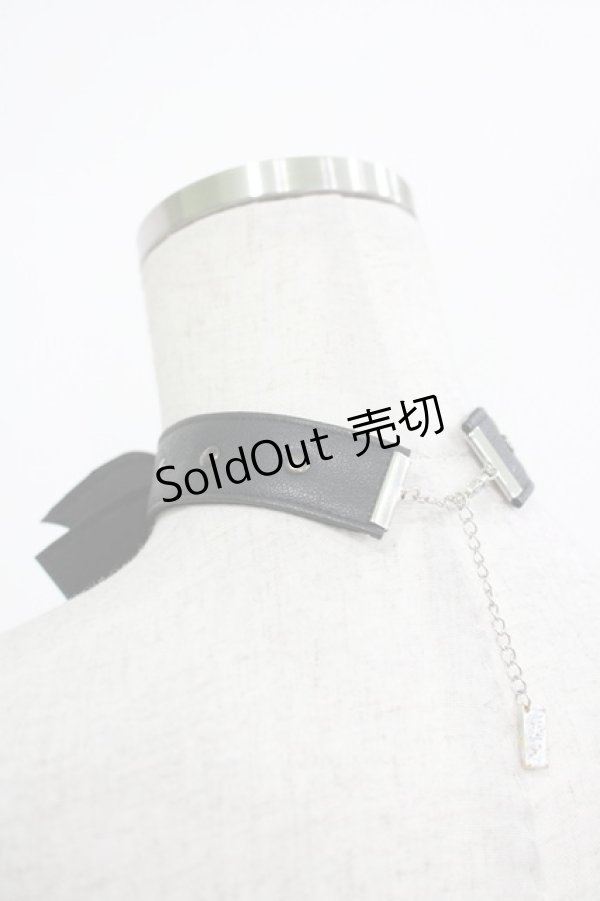 画像2: ALICE and the PIRATES / デビルリボンチョーカー  ブラック H-25-11-07-073-PA-AC-KB-ZH (2)