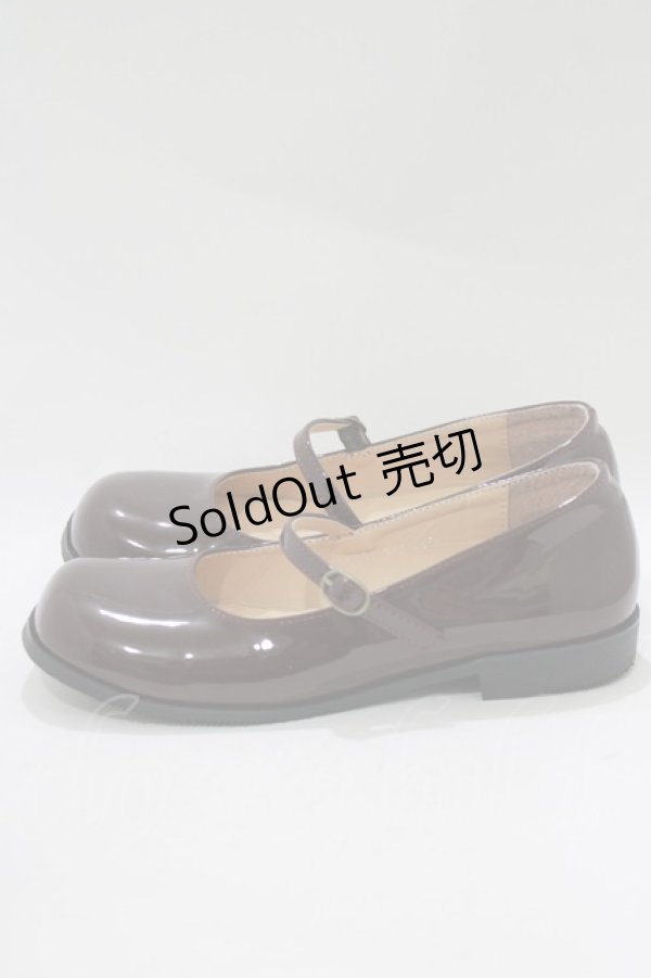 画像2: YOSUKE / ストラップシューズ 23.5 ボルドー H-25-11-07-078-PU-SH-KB-ZH (2)