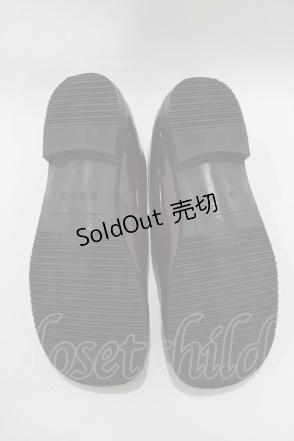 画像4: YOSUKE / ストラップシューズ 23.5 ボルドー H-25-11-07-078-PU-SH-KB-ZH (4)