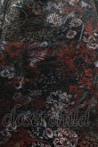 画像4: Qutie Frash / 和柄パニエスカート  黒 H-25-11-07-016-QU-SK-KB-ZH (4)