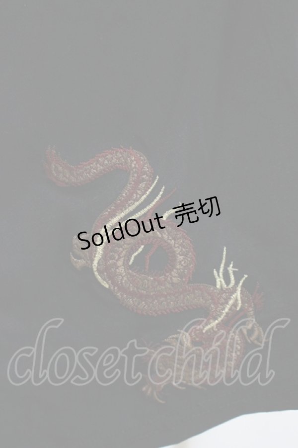 画像5: Ozz Croce / 異素材切替アシメスカート  黒 H-25-11-07-019-OO-SK-KB-ZH (5)