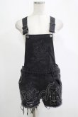 画像1: KILL STAR /ACKBELL DENIM OVERALLS XS ブラック H-25-11-07-022-SL-PA-KB-ZH (1)