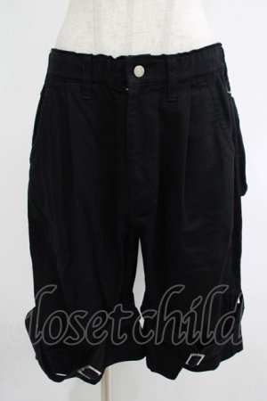 画像: MILKBOY / STRAP BONDAGE PANTS  ブラック H-25-11-07-023-MB-PA-KB-ZH