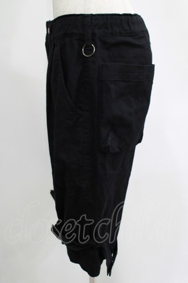 画像2: MILKBOY / STRAP BONDAGE PANTS  ブラック H-25-11-07-023-MB-PA-KB-ZH (2)