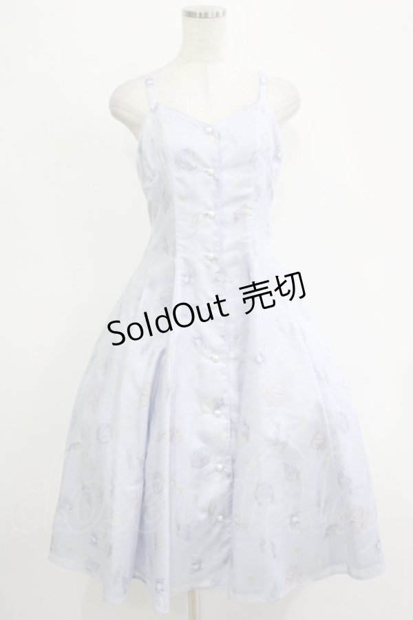 画像1: Emily Temple cute / Mystical Seaフレアワンピース  モーヴパープル H-25-11-07-003-ET-OP-KB-ZT467 (1)