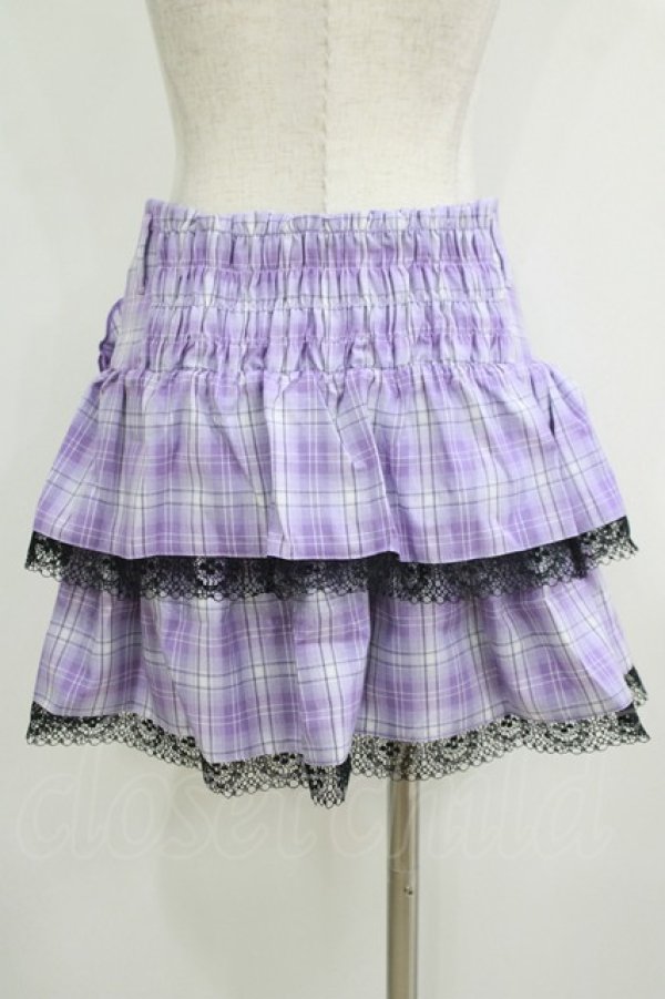 画像3: QOOZA / Kuromi mini skirt  ラベンダー H-25-11-08-026-PU-SK-KB-ZH (3)