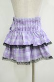 画像3: QOOZA / Kuromi mini skirt  ラベンダー H-25-11-08-027-PU-SK-KB-ZH (3)