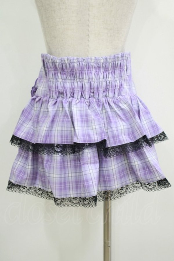 画像3: QOOZA / Kuromi mini skirt  ラベンダー H-25-11-08-027-PU-SK-KB-ZH (3)