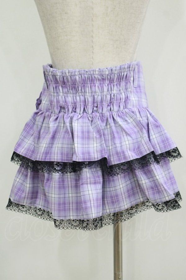 画像3: QOOZA / Kuromi mini skirt  ラベンダー H-25-11-08-028-PU-SK-KB-ZH (3)