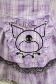 画像4: QOOZA / Kuromi mini skirt  ラベンダー H-25-11-08-029-PU-SK-KB-ZH (4)