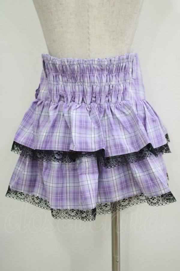 画像3: QOOZA / Kuromi mini skirt  ラベンダー H-25-11-08-030-PU-SK-KB-ZH (3)