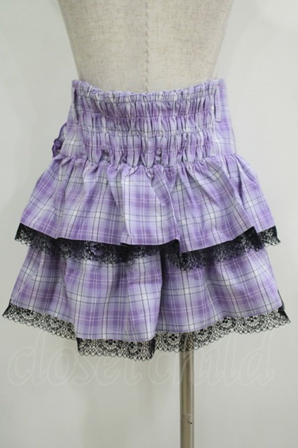 画像3: QOOZA / Kuromi mini skirt  ラベンダー H-25-11-08-032-PU-SK-KB-ZH (3)