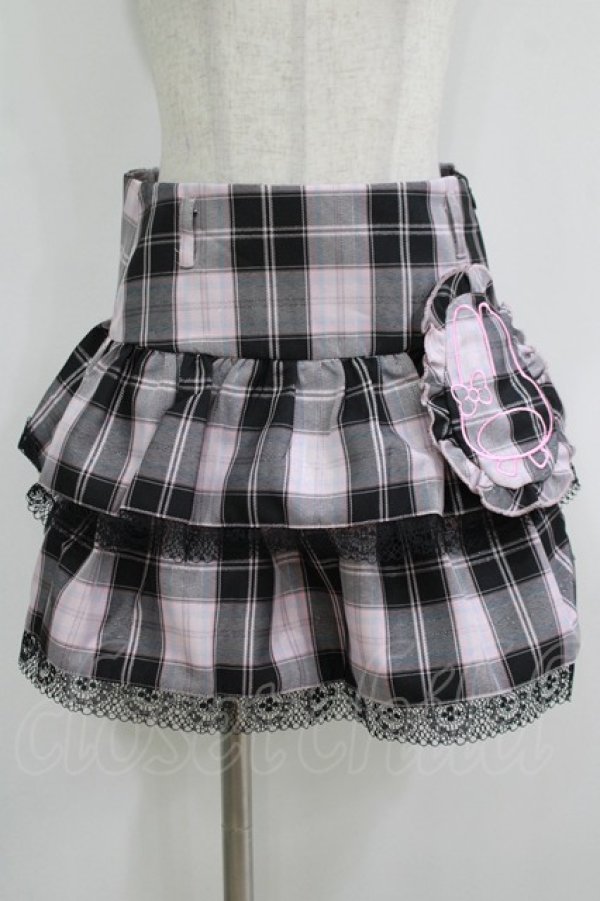 画像1: QOOZA / My Melody mini skirt  ピンク H-25-11-08-033-PU-SK-KB-ZH (1)