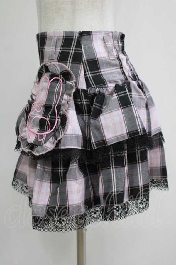 画像2: QOOZA / My Melody mini skirt  ピンク H-25-11-08-034-PU-SK-KB-ZH (2)