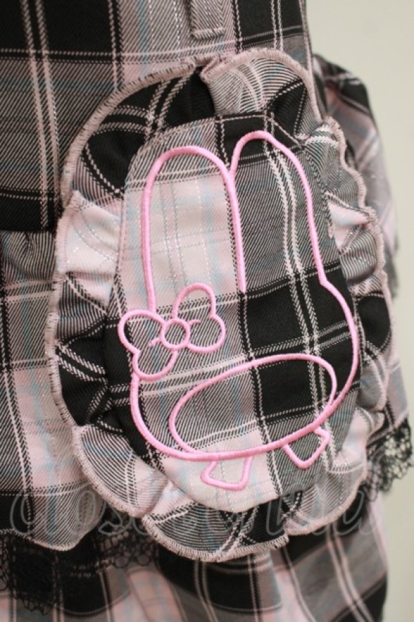 画像4: QOOZA / My Melody mini skirt  ピンク H-25-11-08-034-PU-SK-KB-ZH (4)
