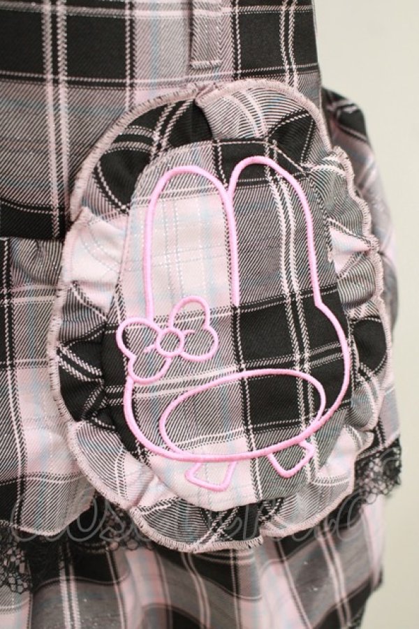 画像4: QOOZA / My Melody mini skirt  ピンク H-25-11-08-036-PU-SK-KB-ZH (4)