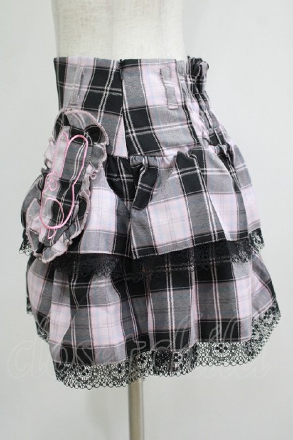 画像2: QOOZA / My Melody mini skirt  ピンク H-25-11-08-038-PU-SK-KB-ZH (2)
