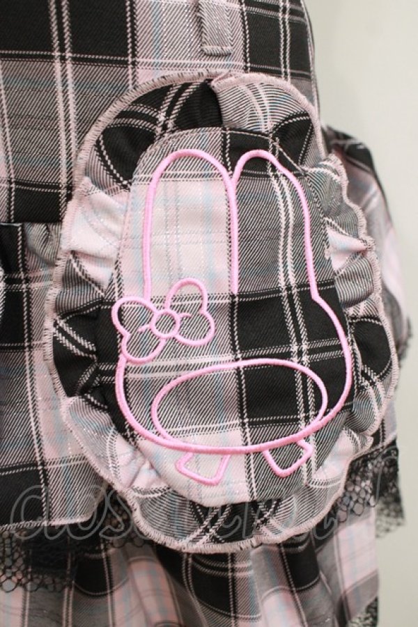 画像4: QOOZA / My Melody mini skirt  ピンク H-25-11-08-039-PU-SK-KB-ZH (4)