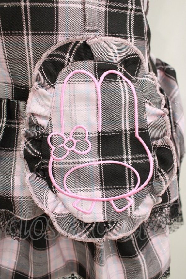画像4: QOOZA / My Melody mini skirt  ピンク H-25-11-08-041-PU-SK-KB-ZH (4)
