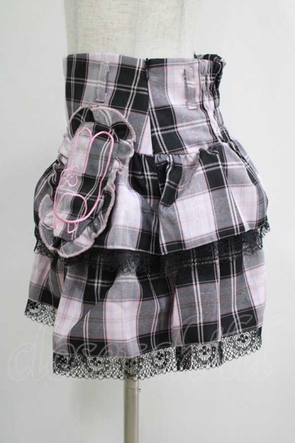画像2: QOOZA / My Melody mini skirt  ピンク H-25-11-08-042-PU-SK-KB-ZH (2)