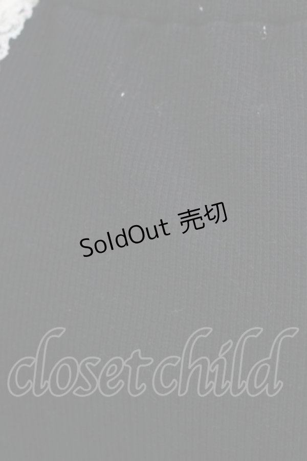 画像4: Katie / LOVELY LINGERIE skirt  ブラック H-25-11-08-043-LO-SK-KB-ZH (4)