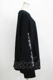 画像3: QOOZA / 東京喰種×QOOZA金木研 ダメージスウェット  ブラック H-25-11-08-046-PU-TO-KB-ZH (3)