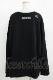 画像3: QOOZA / 東京喰種×QOOZA金木研 ダメージスウェット  ブラック H-25-11-08-048-PU-TO-KB-ZH (3)