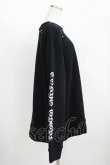 画像4: QOOZA / 東京喰種×QOOZA金木研 ダメージスウェット  ブラック H-25-11-08-048-PU-TO-KB-ZH (4)