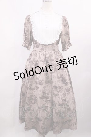 画像: m petit by misako / トワルドジュイワンピース S ピンク H-25-11-08-1004-LO-OP-NS-ZH