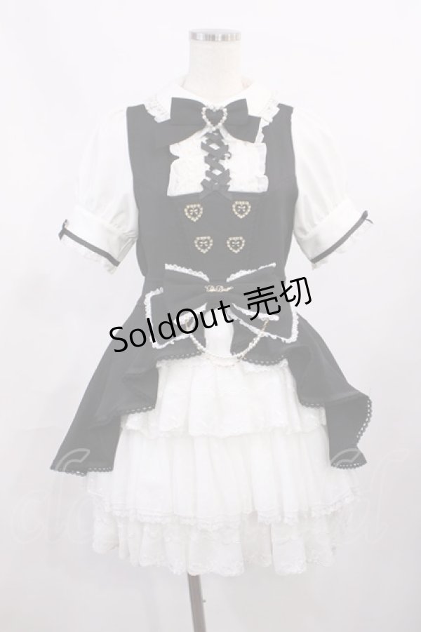 画像1: LIZ LISA / スピンドルカシュクールワンピース Free ブラック H-25-11-08-1007-LO-OP-NS-ZH (1)