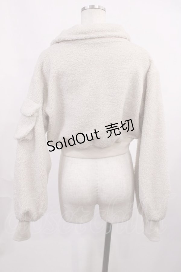 画像2: ANDMARY / Miffy boa jacket Free Beige H-25-11-08-1012-LO-JA-NS-ZH (2)