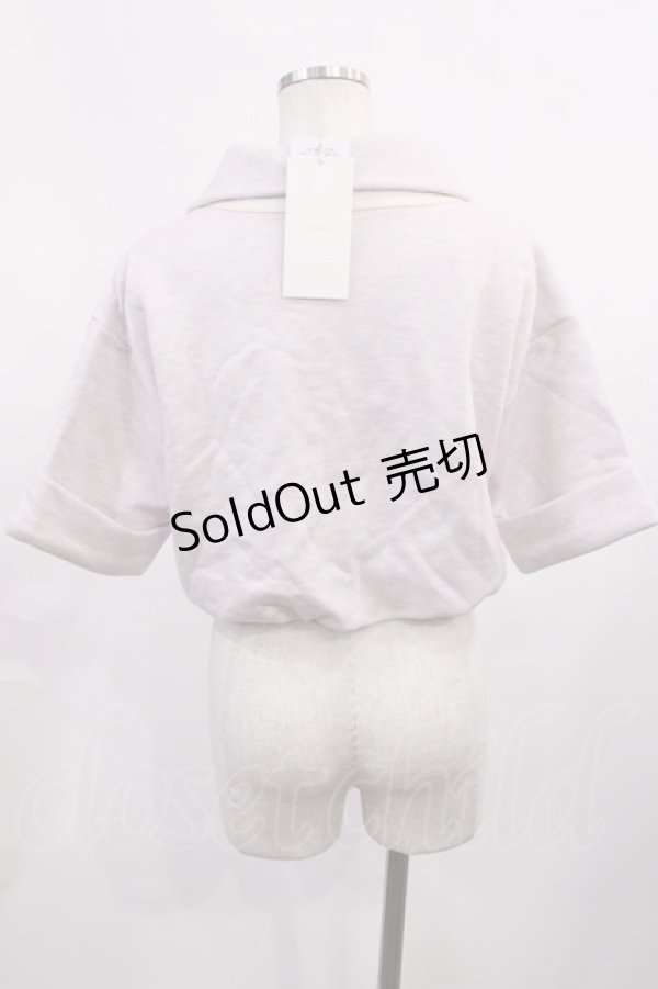 画像2: ANDMARY / Ami line zip tops Free ピンク H-25-11-08-1013-LO-TO-NS-ZH (2)