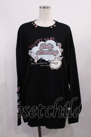 画像: Jamie エーエヌケー / Re Twinkleプルオーバー M ブラック H-25-11-08-1014-LO-TO-NS-ZH