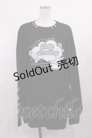 画像: Jamie エーエヌケー / Re Twinkleプルオーバー M ブラック H-25-11-08-1014-LO-TO-NS-ZH