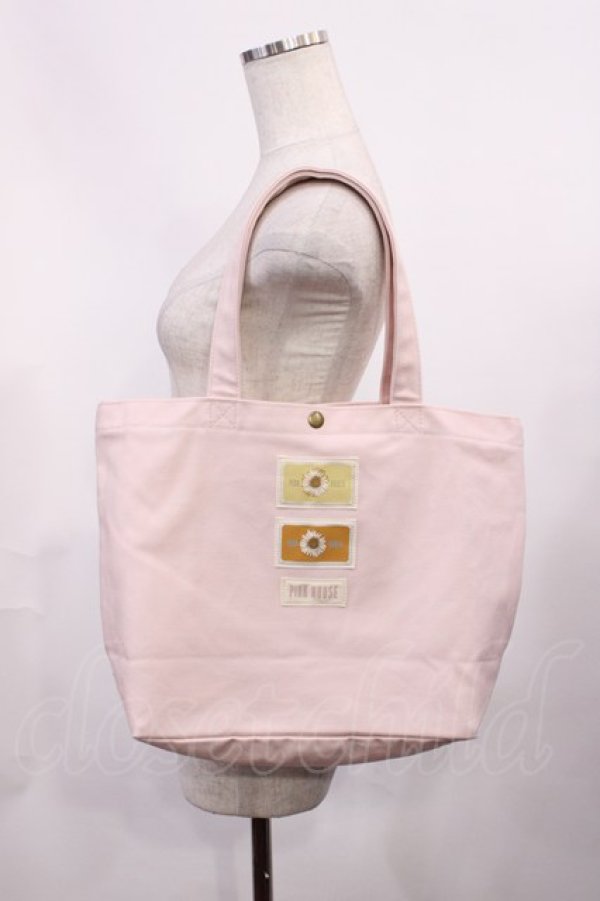 画像2: PINK HOUSE / ハニーレモンテディプリントバッグ  ピンク H-25-11-08-1024-LO-BG-NS-ZH (2)