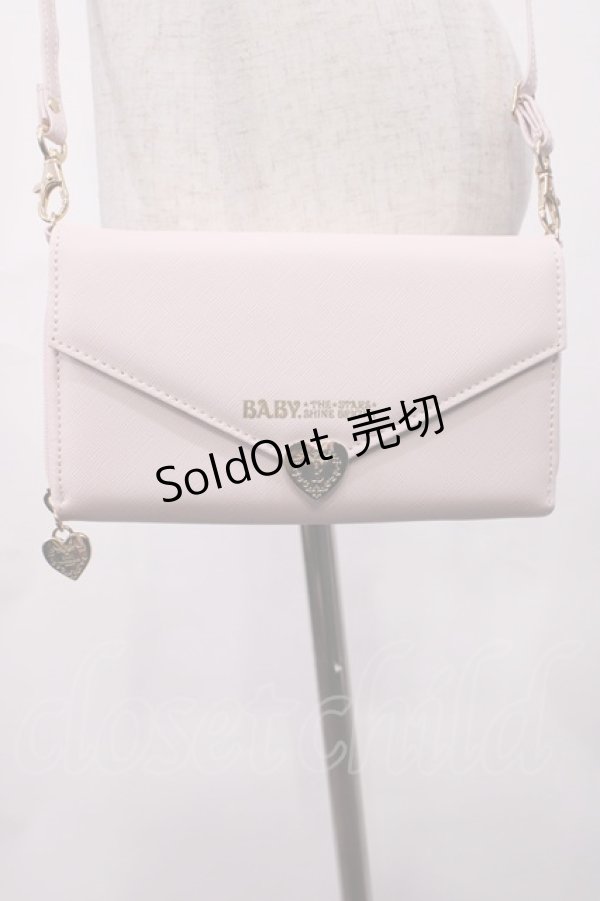 画像2: BABY,THE STARS SHINE BRIGHT / BABYウォレットBAG  ピンク H-25-11-08-1026-BA-ZA-NS-ZH (2)
