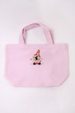画像1: MAM MAXICIMAM / クロックラビット刺繍プチトートバッグ  ピンク H-25-11-08-1028-LO-BG-NS-ZH (1)