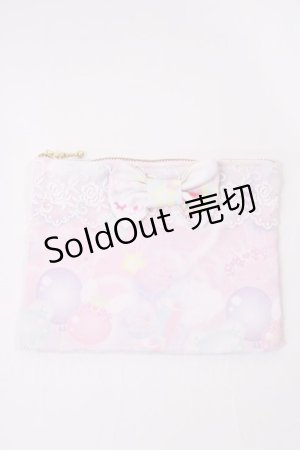 画像: MAM MAXICIMAM / チョコミントくまのコティちゃんとマムリンのシャボン玉ポーチ  ピンク H-25-11-08-1031-LO-ZA-NS-ZH