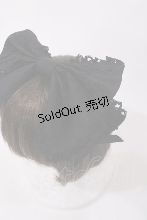 画像2: Angelic Pretty / おしゃれプリンセスカチューシャ  ブラック H-25-11-08-1040-AP-AC-NS-ZH (2)