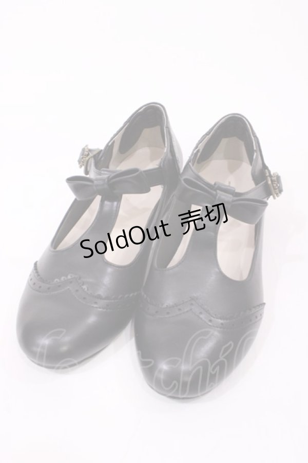 画像1: m petit by misako / AMPUリボンストラップP LL ブラック H-25-11-08-1042-LO-SH-NS-ZH (1)