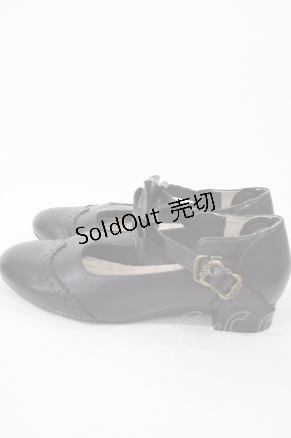 画像2: m petit by misako / AMPUリボンストラップP LL ブラック H-25-11-08-1042-LO-SH-NS-ZH (2)