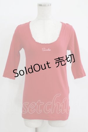 画像: 【SALE】Katie / SWEET POP! tee S RED:SUNDAE H-25-11-08-058-LO-TO-KB-ZT379