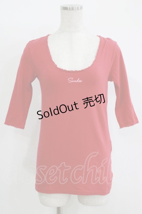 画像1: 【SALE】Katie / SWEET POP! tee S RED:SUNDAE H-25-11-08-058-LO-TO-KB-ZT379 (1)